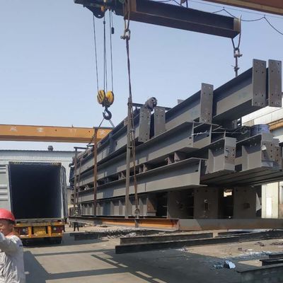 Hot Dip gegalvaniseerd Prefabricated Construction Steel Structure Warehouse Buildings