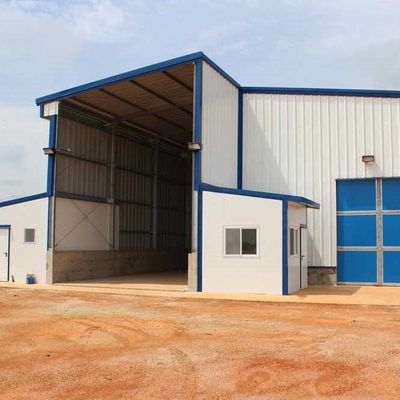 Hoogst standaard staalconstructie Werkplaats Gebouw Metalen constructie