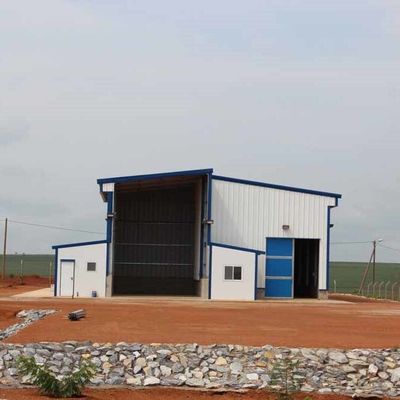 Hoogst standaard staalconstructie Werkplaats Gebouw Metalen constructie