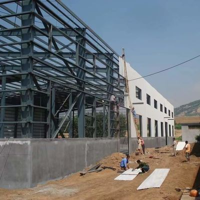 Goedkope staalconstructie Prefabricated Building Goedkoop magazijn