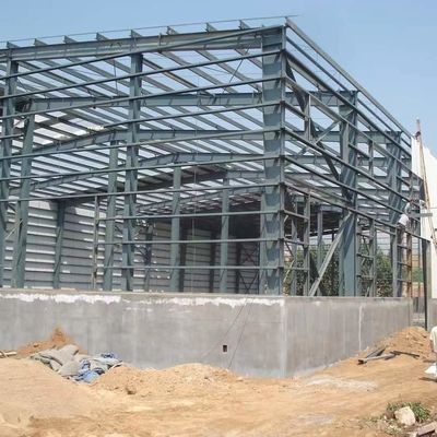 Goedkope staalconstructie Prefabricated Building Goedkoop magazijn