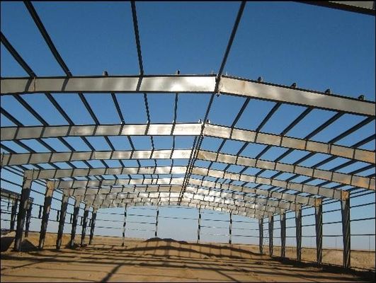 Staalconstructie Hangar Voorafgebouwd warmgewalst gegalvaniseerd magazijn Gebouw Schuur