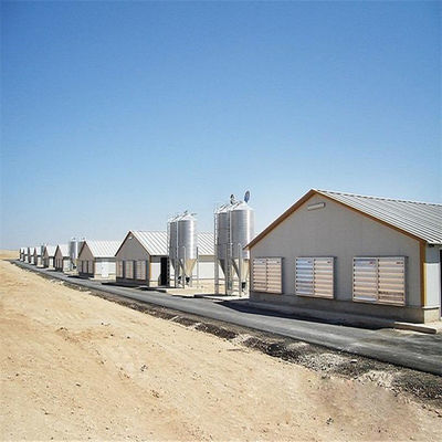 Uitstekend ventilatiesysteem voor broilervloeren voor veehouderij