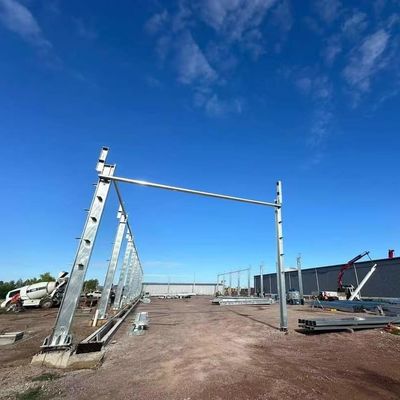 Hoogwaardige lage kosten aangepaste staalconstructie magazijn