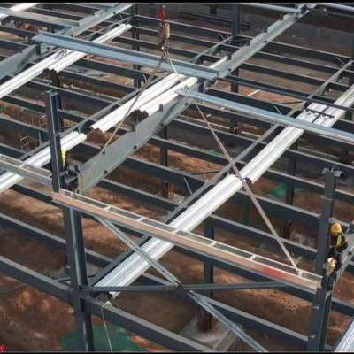 Meerdere verdiepingen met geprefabriceerde staalconstructie