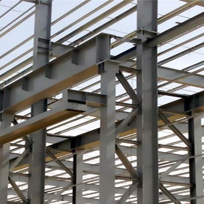 Hoogwaardige stalen kleurenplaat dak- en wandpanelen voor staalconstructie magazijn