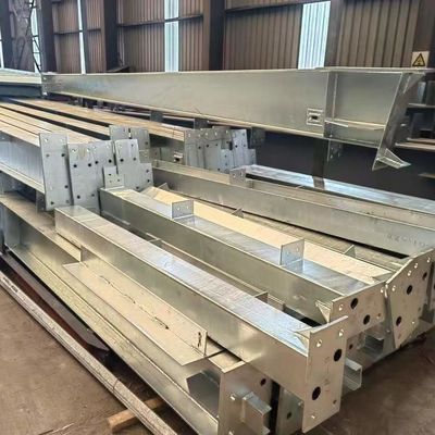 Voorgefabriceerde stalen hokken voor boutenverbinding Q355B Voorgefabriceerde metalen hokken