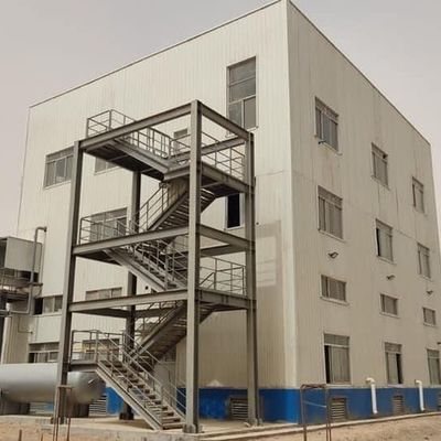 Werkplaats voor milieuvriendelijk staal met PVDF / PVC-gecoate zeilbekleding
