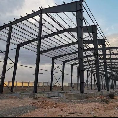 CE Steel Structure Warehouse Q355B Prefabricated Steel Warehouse