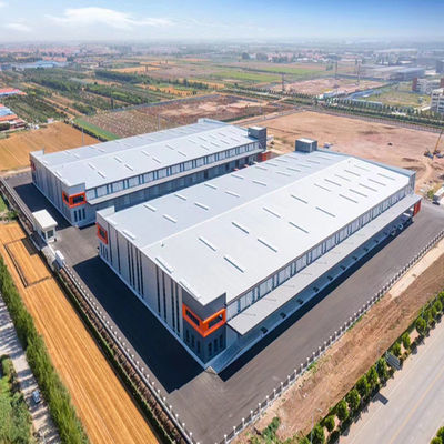 Staalgebouwenstructuur Langere levensduur en bouw Prefabricated Building