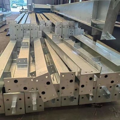 Galvanisatie van geschilderde staalconstructies Werkplaats Voorafgebouwde staalwerkplaats Gebouw