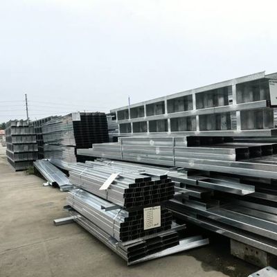 Hoogbouwstaalconstructie Warehouse Hot Galvanized OEM