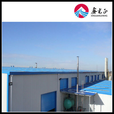 Boltverbinding Prefab Steel Structure Warehouse 1000kg/sqm laadcapaciteit