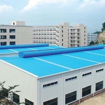 Gemaakt in China, geprefabriceerde staalconstructie.