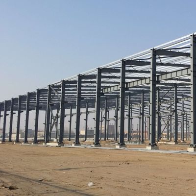 Hoogwaardige staalconstructie Fabrieksgebouw Pakhuis Wind en aardbevingen bestand
