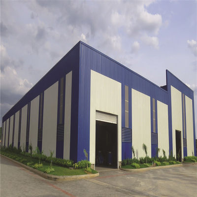 Hot Dip gegalvaniseerd geprefabriceerde staalconstructie magazijn geheel huis systeem fabriek gebouw