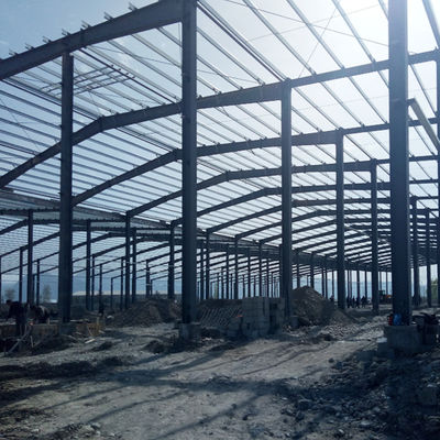 Op maat gemaakte bouwwerkplaats voor geprefabriceerde staalconstructies met brandwerend paneel