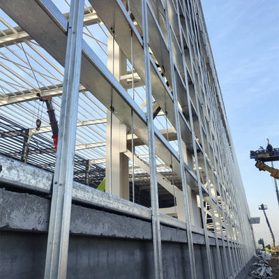 Prefabriceerde Staalconstructie Werkplaatsgebouwen met H-vormige Stalen Componenten​