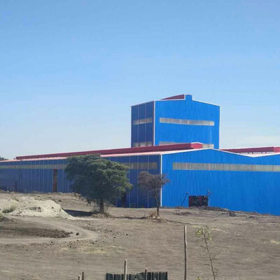 Flensdikte 5-16 mm Steel Fabrication Warehouse Featuring Drawing PKPM Geschikt voor zware staalconstructies en -projecten