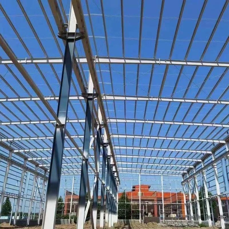 Waterdicht staalconstructie werkplaats laag koolstofbrandwerkplaats prefab metaal