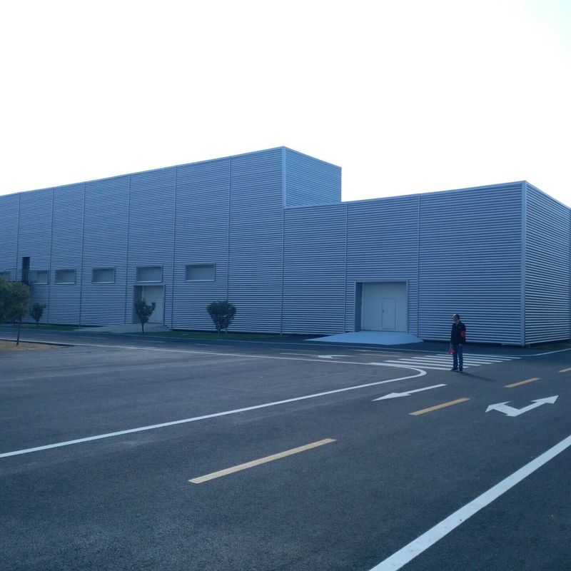 CE Prefab Warehouse Building gegalvaniseerd economisch gelast H-type staal