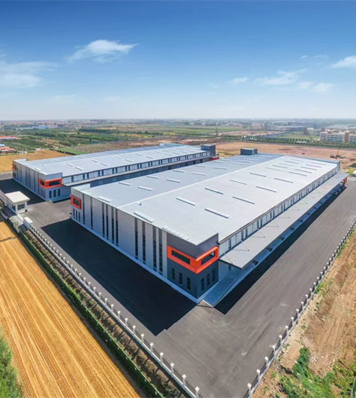 Lange span 5-16mm flensstaalstructuur magazijngebouw met lagere arbeidskosten