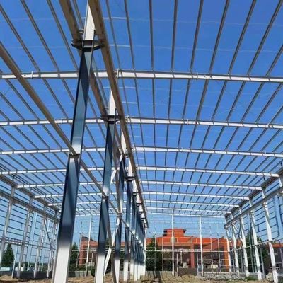 Waterdicht staalconstructie werkplaats laag koolstofbrandwerkplaats prefab metaal