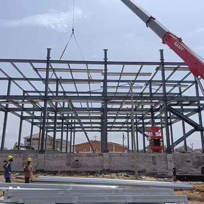 Boltverbinding Staalconstructie Werkplaats Q345 Geïsoleerd Staal Werkplaats