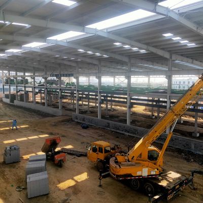 Gegalvaniseerd metaal frame Workshop H sectie staal Sterk aardbevingsbestand