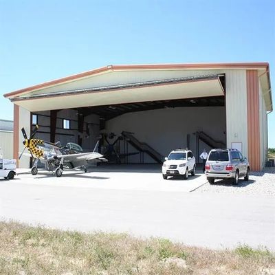Q235B Structurele stalen hangers Brandbestendige geprefabriceerde hangars