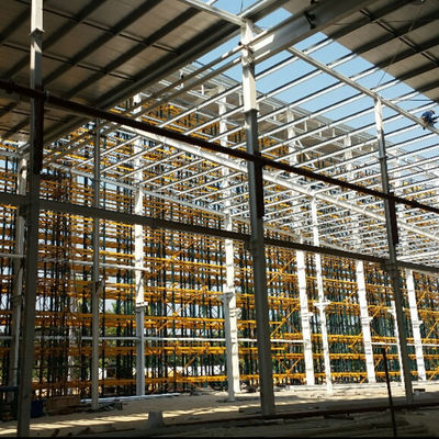 Prefab industriële staalconstructiefabriek Pre-engineered bouwproject voor magazijn