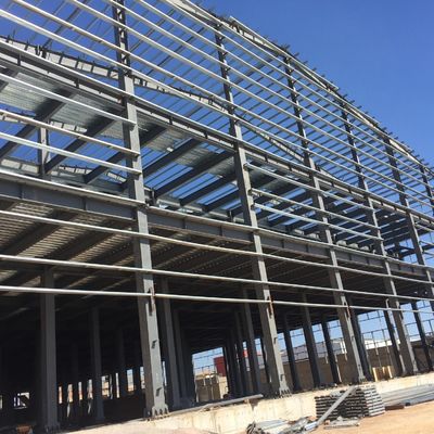 Aanpasbare staalconstructie voor grote fabrieken met vrij ontwerp