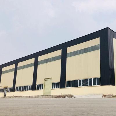 Gemaakt in China, geprefabriceerde staalconstructie.