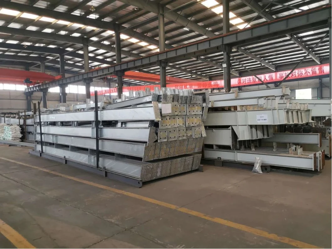 Q235 Werkplaats voor staalconstructies Prefab metalen magazijn SGS-certificaat 7
