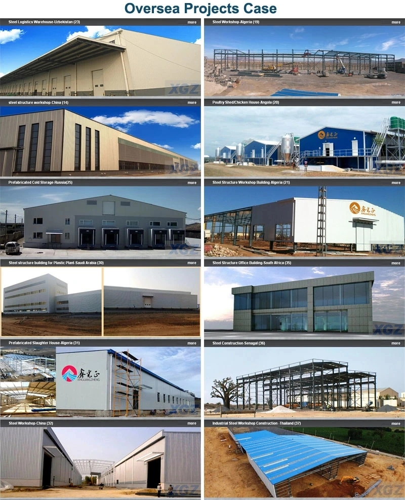 Q235 Werkplaats voor staalconstructies Prefab metalen magazijn SGS-certificaat 10