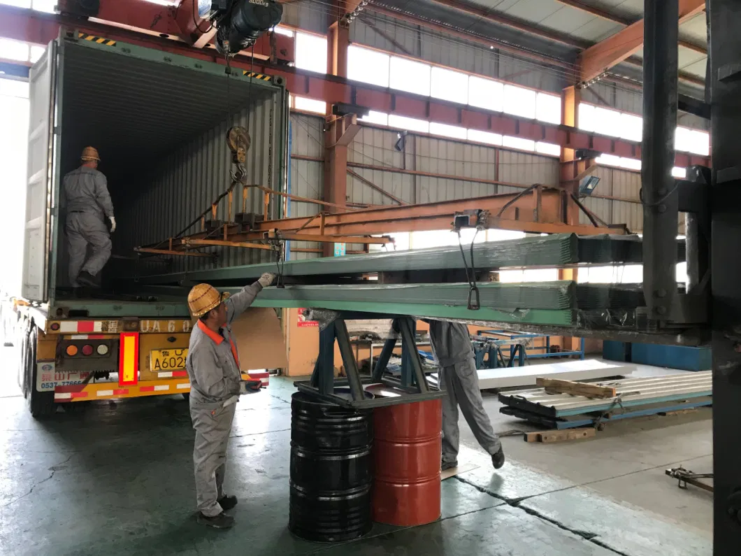 ISO Staalstructuur Warehouse Industrieel staalframe Warehouse Koelopslag 10