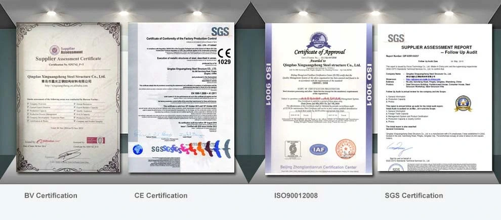 OEM geprefabriceerd lichtstaal raamhuis 10