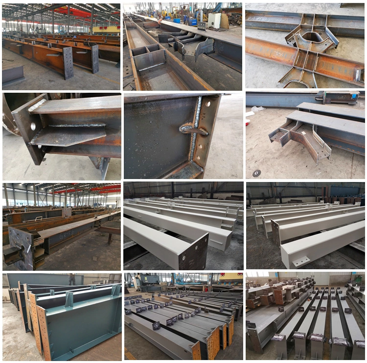 Gegalvaniseerde metalen gebouwen Werkplaats Staalstructuur ISO-certificaat 2