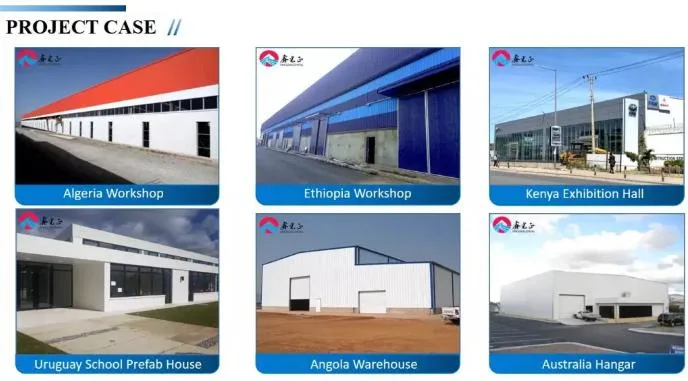 Fabrieksprijs Werkplaats voor staalconstructies en geprefabriceerde staalconstructies 5